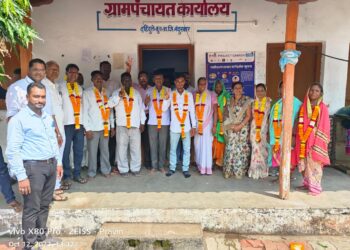 दहिंदुले ग्रा.पं.उपसरपंचपदी शिंदे गटाचे गणेश नंनवरे बिनविरोध