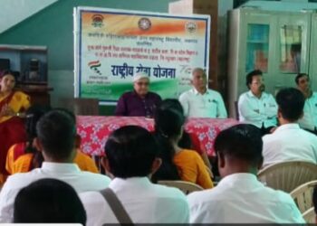 ‘वाचाल तर वाचाल’या विषयावर वरिष्ठ महाविद्यालयात व्याख्यान