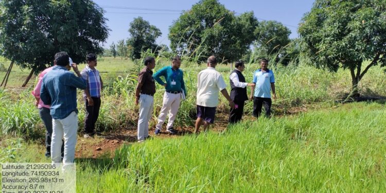 शासकीय कृषी महाविद्यालयातर्फे माझा एक दिवस माझ्या बळीराजासाठी उपक्रम