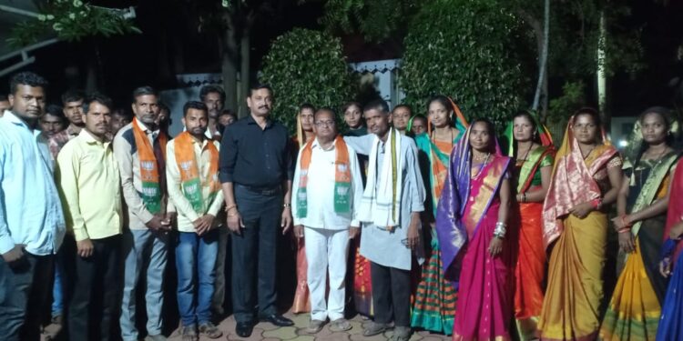 स्थापनेनंतर बोरद ग्रामपंचायती वर प्रथमच भाजपाची सत्ता