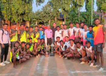 विसरवाडी महाविद्यालयात अंतर महाविद्यालयीन खो-खो स्पर्धा उत्साहात