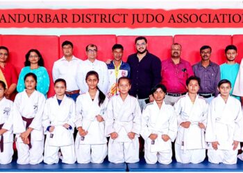 49 वी महाराष्ट्र राज्य ज्युदो स्पर्धेसाठी नंदुरबार जिल्ह्याचा  संघ तयार