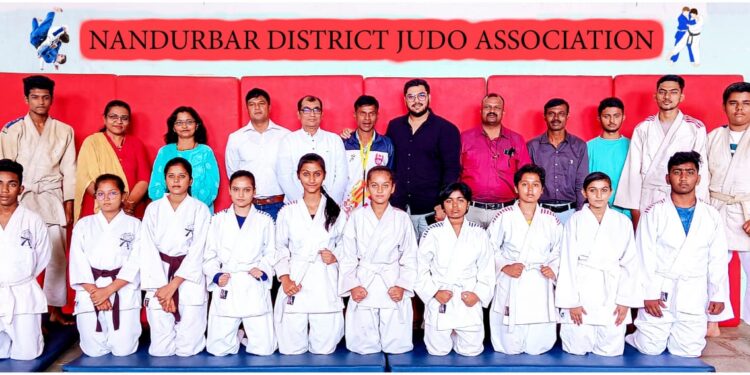 49 वी महाराष्ट्र राज्य ज्युदो स्पर्धेसाठी नंदुरबार जिल्ह्याचा संघ तयार