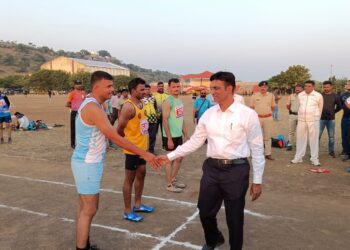 नंदुरबार येथे 33 वी नाशिक परिक्षेत्रीय पोलीस क्रीडा स्पर्धेला आजपासून सुरुवात