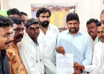 राष्ट्रवादी युवक कॉंग्रेसच्या नंदुरबार तालुकाध्यक्षपदी ऍड.दिनेश माळी