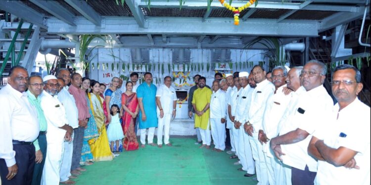 सातपुडा साखर कारखान्याचे बॉयलर अग्निप्रदिपन, 15 नोव्हेंबर पासून गळीत हंगामात सुरुवात