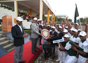 नाशिक परिक्षेत्रीय पोलीस क्रीडा स्पर्धामध्ये नाशिक शहर पोलीस दलाने मारली बाजी, नंदूरबारचे भूषण चित्ते व निंबाबाई वाघमोडे ठरले सर्वात्कृष्ट खेळाडू