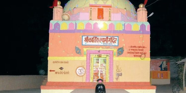 वर्षातून एकदाच उघडते प्रकाशा येथील कार्तिक स्वामींचे मंदिर,आज कार्तिकी पौर्णिमेनिमित्त मंदिर उघडणार