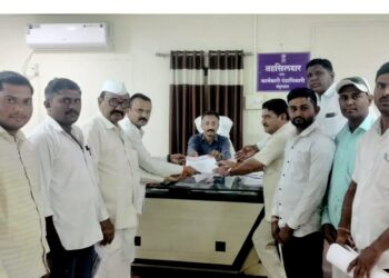 नंदूरबार तालुक्यातील पूर्व भागातील गावात कोरडा दुष्काळ जाहीर करून 50 पैशांच्या आत आणेवारी लागू करण्याची मागणी