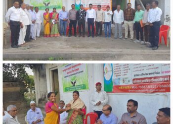 वावद येथे शेतकरी उत्पादक कंपनीस स्मार्ट विभागीय नोडल अधिकाऱ्यांची भेट