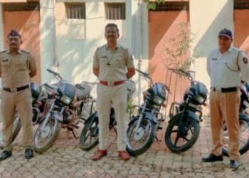 मोबाईल ॲप पाहून घेतले मोटरसायकल चोरीचे प्रशिक्षण, विसरवाडी पोलीसांकडून एकास अटक, सहा मोटरसायकली हस्तगत
