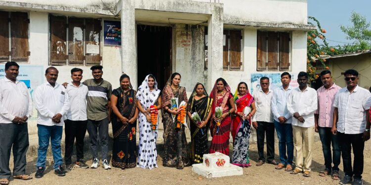 मोरवड येथे उपसरपंच पदी ज्योतीबाई रंजीत चौधरी यांची निवड