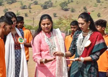 प्रकल्प कार्यालया अंतर्गत क्रीडा स्पर्धेचे खा. डॉ. हिना गावित यांच्या हस्ते उद्घाटन