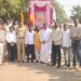 नवापूर येथे भगवान बिरसा मुंडा जयंती निमित्त शोभायात्रा,भाजपा तालुका अध्यक्ष भरत गावीत यांनी दाखवली हिरवी झेंडी