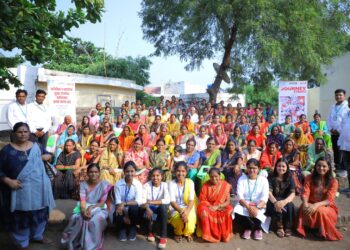 उपजिविका व सामाजिक सुरक्षा योजना कार्य शाळेत बचत गटातील महिलांचा सहभाग