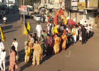 श्रीविष्णू नारायण पुरम येथील मंदिर निर्माणाची उद्या होणार प्रथम शीला स्थापना, विविध मान्यवर राहणार उपस्थीत