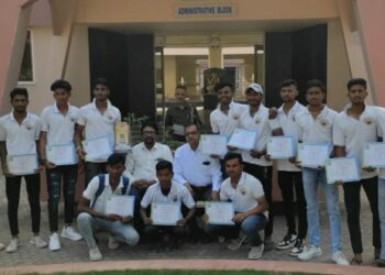 आंतर तंत्रनिकेतन विभागीय क्रिकेट स्पर्धेत जी.एम.चौधरी तंत्रनिकेतनचा संघ विजयी