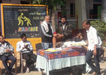 आमलाड येथे तालुका स्तरीय कबड्डी स्पर्धा उत्साहात