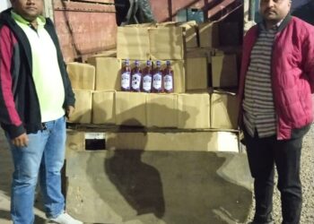 सावखेडा गावाजवळ अवैध दारूसह आठ लाखाचा मुद्देमाल जप्त