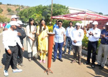 तीन दिवसीय प्रकल्पस्तरीय क्रीडा स्पर्धेत अकराशे खेळाडू सहभागी