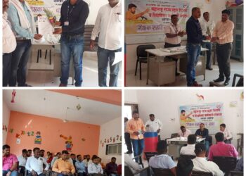 प्रहार शिक्षक संघटनेच्या शहादा तालुका उपाध्यक्षपदी सुनील चित्ते यांची निवड