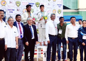 राष्ट्रीय ज्युदो स्पर्धेसाठी हितेशी परदेशीची निवड