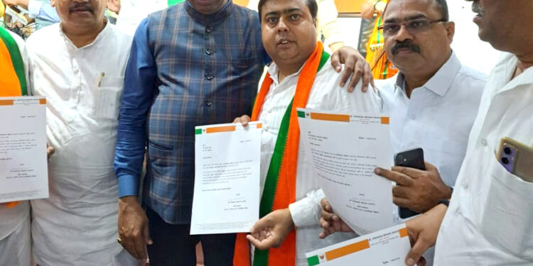 भाजपा पंचायतराज, ग्रामविकास विभाग उत्तर महाराष्ट्र सहसंयोजकपदी कमल ठाकूर यांची नियुक्ती