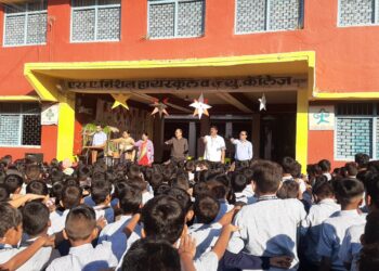 एस.ए.मिशन हायस्कुल व कनिष्ठ महाविद्यालय येथे राष्ट्रीय गणित दिवस साजरा