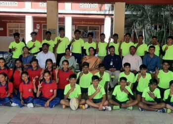 जिल्हास्तरीय शालेय रग्बी स्पर्धेत एस.ए.मिशन हायस्कुलच्या विद्यार्थ्यांचे यश