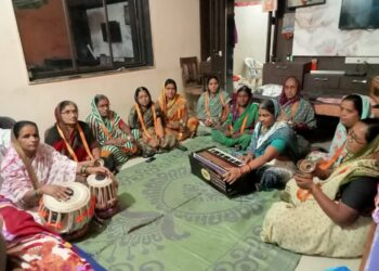 मंदाणे गावात प्रथमच महिलांचा जनजागृती करण्याचा निर्धार