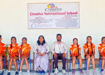 क्रिएटिव्ह इंटरनॅशनल स्कूल चे विविध मैदानी स्पर्धेत यश