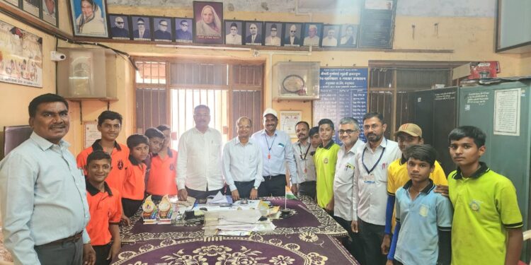 किक बॉक्सिंग व स्केटिंग स्पर्धेत डी.आर. हायस्कूल चे विद्यार्थी विभाग स्तरावर