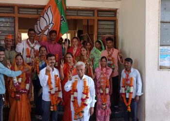 ६४ वर्षानंतर प्रथमच राजवीर ग्रामपंचायतीवर फडकला भाजपचा झेंडा