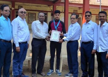 आप्पासाहेब गिरधर एकनाथ माळी कनिष्ठ महाविद्यालयातील विद्यार्थ्याची शालेय राज्यस्तरीय क्रीडा स्पर्धेकरिता निवड