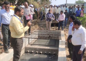 संत गाडगेबाबा ग्रामस्वच्छता अभियानांतर्गत विभागस्तरीय समितीकडून पाहणी