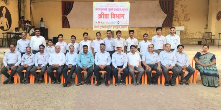 शालेय टेनीक्वाईट स्पर्धेत डी.आर. हायस्कूल चा संघ राज्यस्तरावर