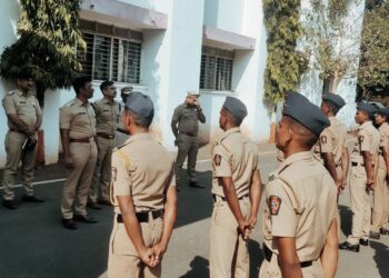 23 नवप्रविष्ठ पोलीस अंमलदार नंदुरबार जिल्हा पोलीस दलात रुजु