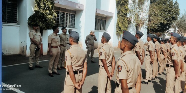 23 नवप्रविष्ठ पोलीस अंमलदार नंदुरबार जिल्हा पोलीस दलात रुजु