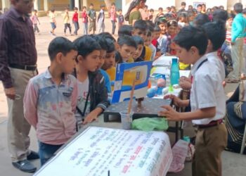 तालुका विज्ञान प्रदर्शनाची शेजवा येथे तयारी