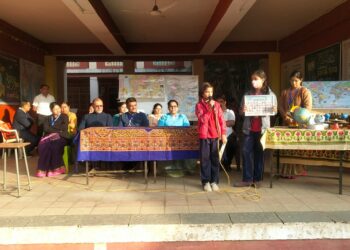 एस.ए.मिशन हायस्कूल येथे राष्ट्रीय भूगोल दिन साजरा