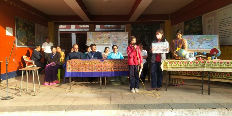 एस.ए.मिशन हायस्कूल येथे राष्ट्रीय भूगोल दिन साजरा