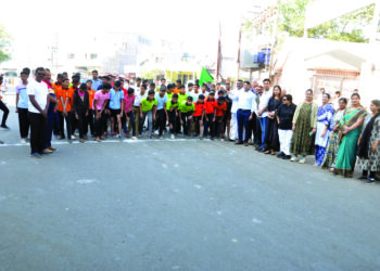 लायन्स परिवारातर्फे तर्फे  मॅरेथॉन स्पर्धा