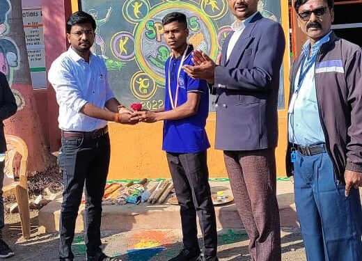 नंदुरबार जिल्हा ॲथलेटिक्स असोसिएशनच्या निवड चाचणीत तुषार वसावेची निवड