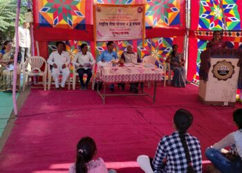 साने गुरुजी विद्या प्रसारक मंडळ संचलित कनिष्ठ महाविद्यालयाच्या हिवाळी शिबीराचे उद्घाटन. 