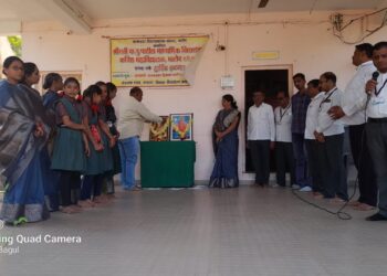 भालेर येथील कन्या विद्यालयात राजमाता जिजाऊ व स्वामी विवेकानंद जयंती साजरी
