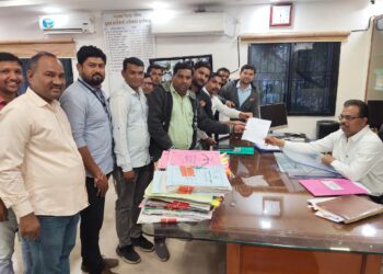 नंदूरबार येथे रोहयो कंत्राटी कर्मचाऱ्यांचा एक दिवसीय कामबंद आंदोलन,तहसील पंचायत समिती रोहयोची कामे ठप्प