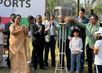 एस. ए.मिशन इंग्लिश मिडीयम स्कूलमध्ये क्रीडा स्पर्धांचे शानदार आयोजन 