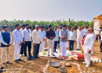 बोरद येथे आ. राजेश पाडवींच्या हस्ते एम.कोल प्रकल्पाचे उद्घाटन