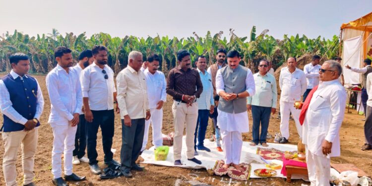 बोरद येथे आ. राजेश पाडवींच्या हस्ते एम.कोल प्रकल्पाचे उद्घाटन