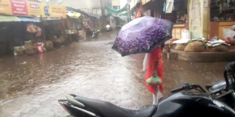 नवापूर व नंदूरबार तालुक्यात अवकाळी पावसाची हजेरी